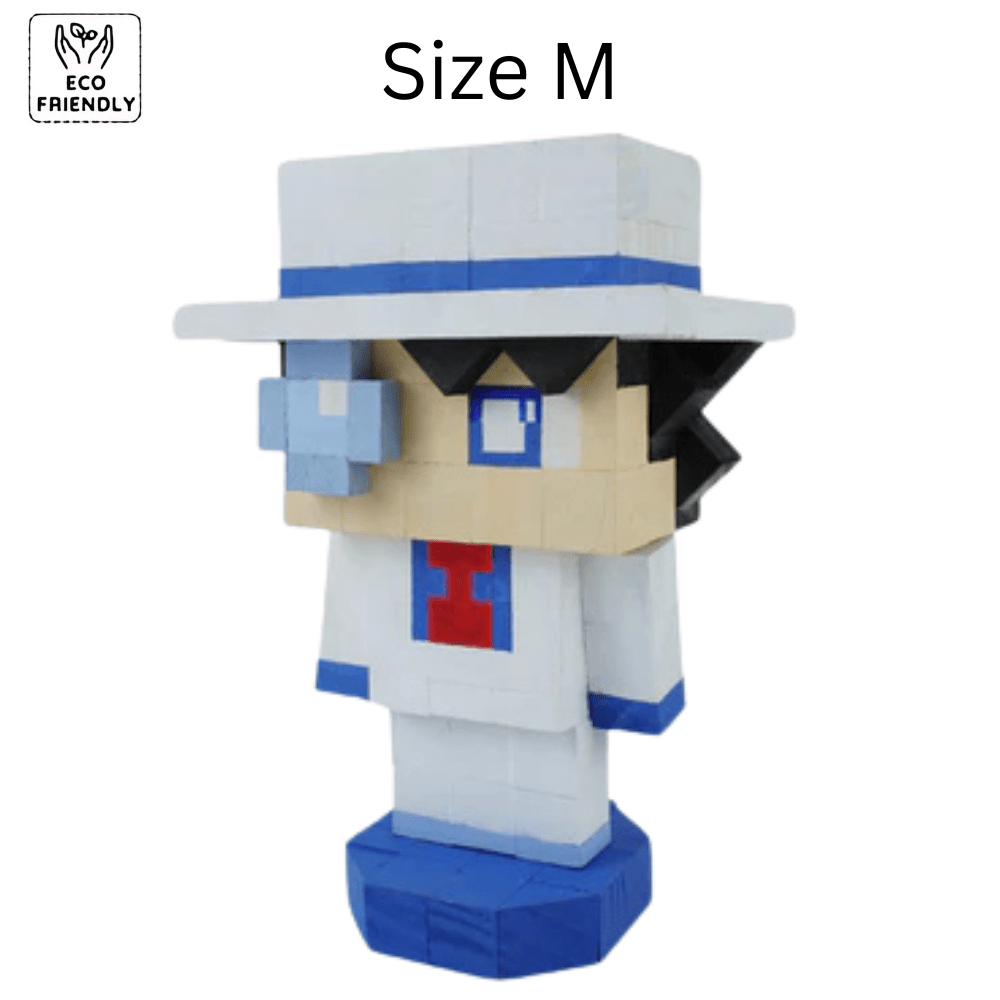 Eco-friendly Naruto Figure Statue in Size M with colorful block design and unique features