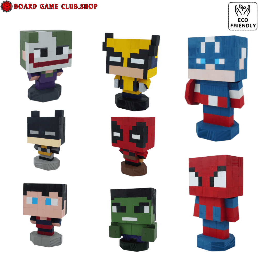 Anime & Superhero Figures - BoardGameClub