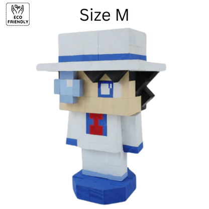Eco-friendly Naruto Figure Statue in Size M with colorful block design and unique features